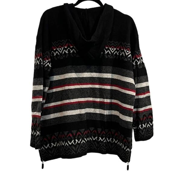 Frost Lamb Wool Size Small Winter Hoodie stripped sweater sweatshirt grandpacore - Picture 2 of 7